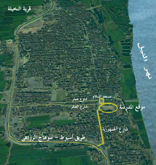 موقع المدرسة موقع المدرسة